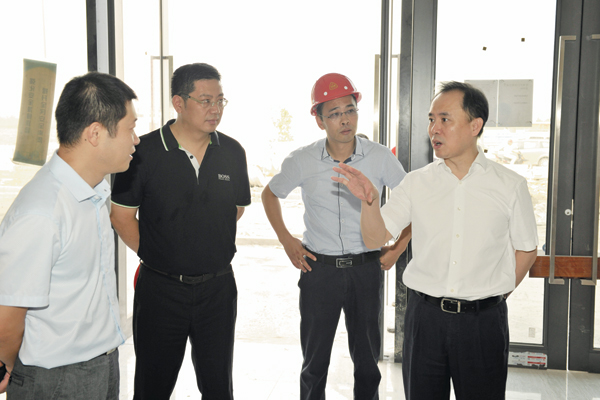 南通通州区领导调研乐鱼官方网站 高新区新址